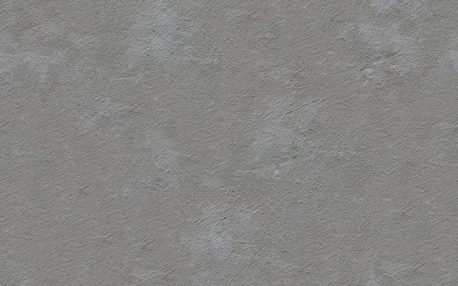 Smooth troweled gray concrete slab surface